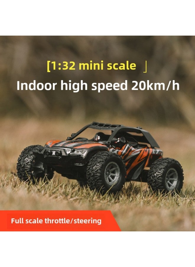 1:32 High-speed Remote Control Car 2.4g All-terrain Off-road Electric Toy Car Children's Remote Control Toy Gift-Color:638-green [1:32]]-Proportion:Labeling Service Available  - Image 4