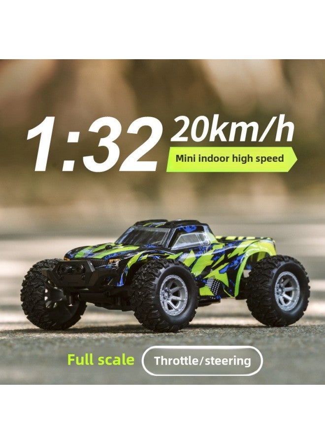 1:32 High-speed Remote Control Car 2.4g All-terrain Off-road Electric Toy Car Children's Remote Control Toy Gift-Color:638-green [1:32]]-Proportion:Labeling Service Available  - Image 5