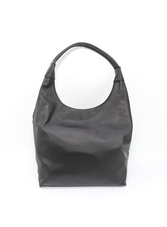 حقيبة يد نسائية – حقيبة حمل أنيقة وواسعة للسيدات، حقيبة يد جلدية أنيقة بسحاب إغلاق، حقيبة يد عصرية بمقبض علوي للعمل والتسوق والاستخدام اليومي - Image 1