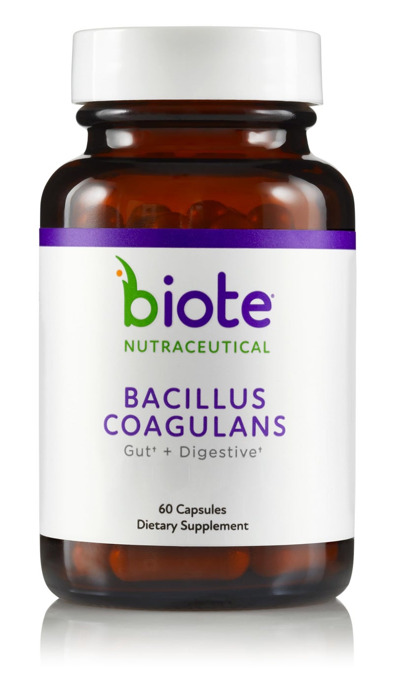 bioTE Nutraceuticals - Bacillus COAGULANS - Gut + Digestive (60 Capsules) - Image 1