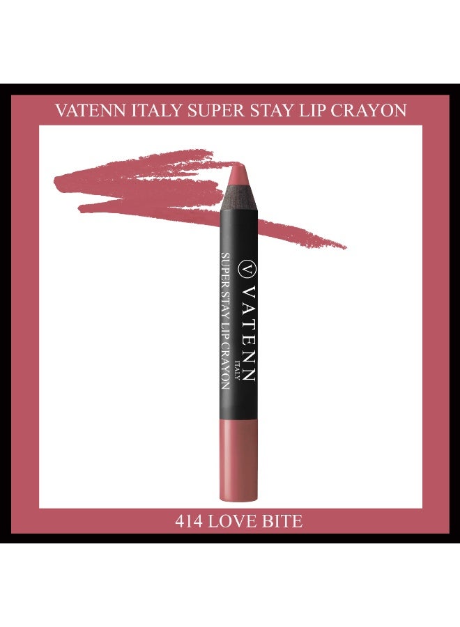 فاتن إيطاليا Super Stay Lip Crayon 414 - Image 1