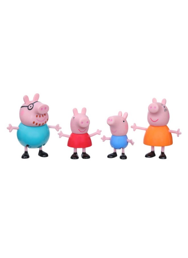 Peppa Pig Peppa Pig Peppa's Family Figure Set (4 Pack) 