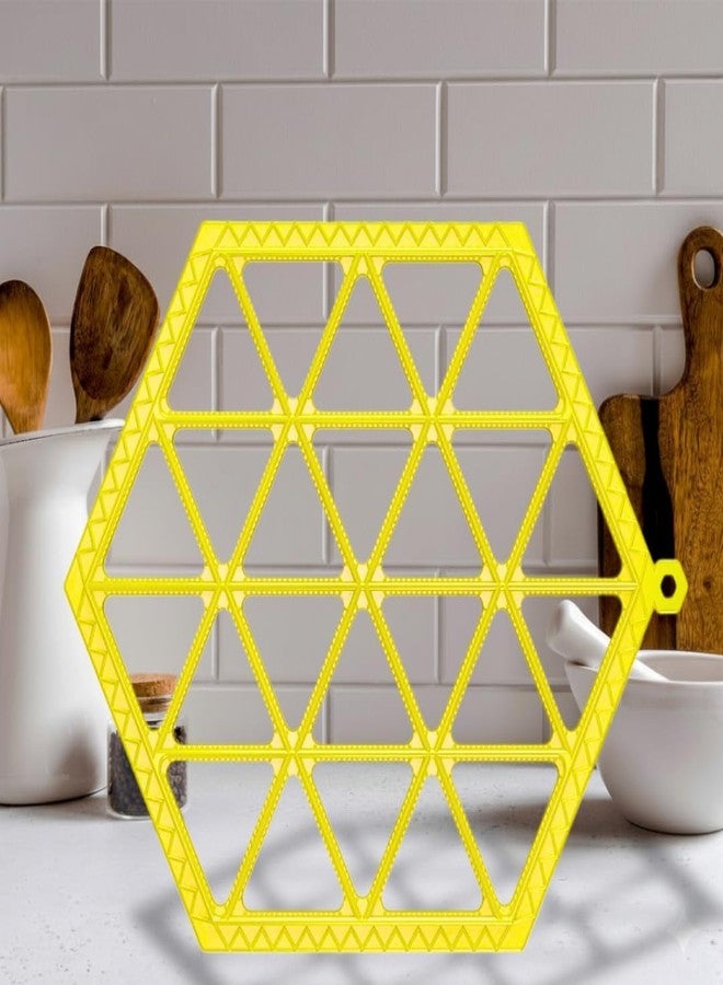 ADson™ Samosa Maker Mould, Yellow, BPA Free, Dishwasher Safe - Image 4