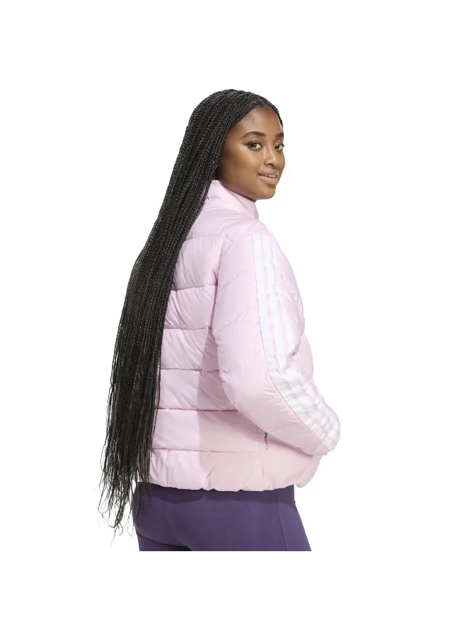 Adidas CLPINK Essentials Climawarm 3 Stripes Synthetic Down Jackets for Women | Best Price UAE