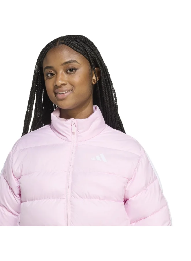 Adidas CLPINK Essentials Climawarm 3 Stripes Synthetic Down Jackets for Women | Best Price UAE