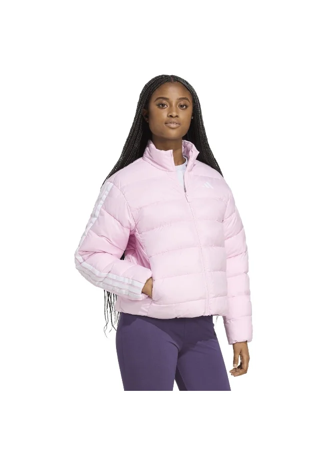 Adidas CLPINK Essentials Climawarm 3 Stripes Synthetic Down Jackets for Women | Best Price UAE