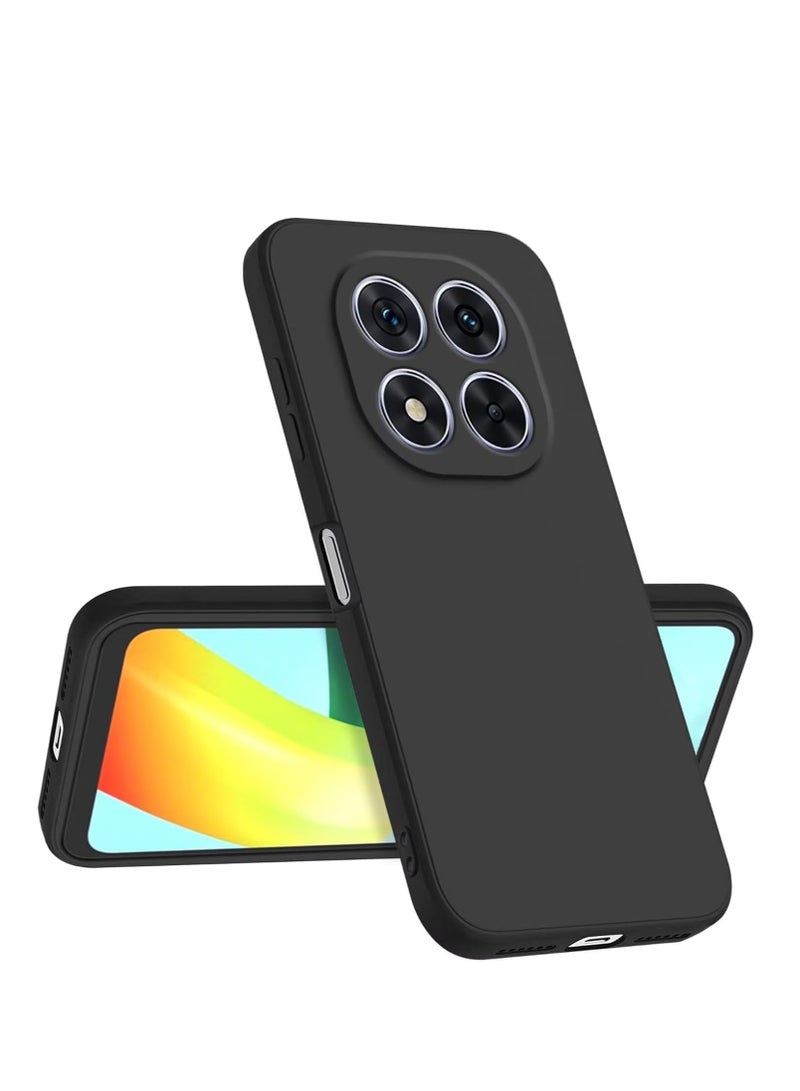 BORTONY Xiaomi Redmi Note 14 Pro 5G Case Cover Soft TPU Liquid Silicone Case Camera Protection Lightweight Shock Protective Cover for Redmi Note 14 Pro 5G - Image 1