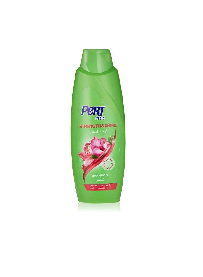 Pert Plus Hair Shampoo 600ml with Henna and Hibiscus Extract