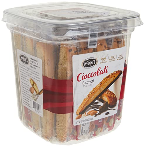Nonni's Biscotti Value Pack with Larger Cookies, Cioccolati, Red, Cioccolati Roasted Almond, 33.25 oz - Image 4
