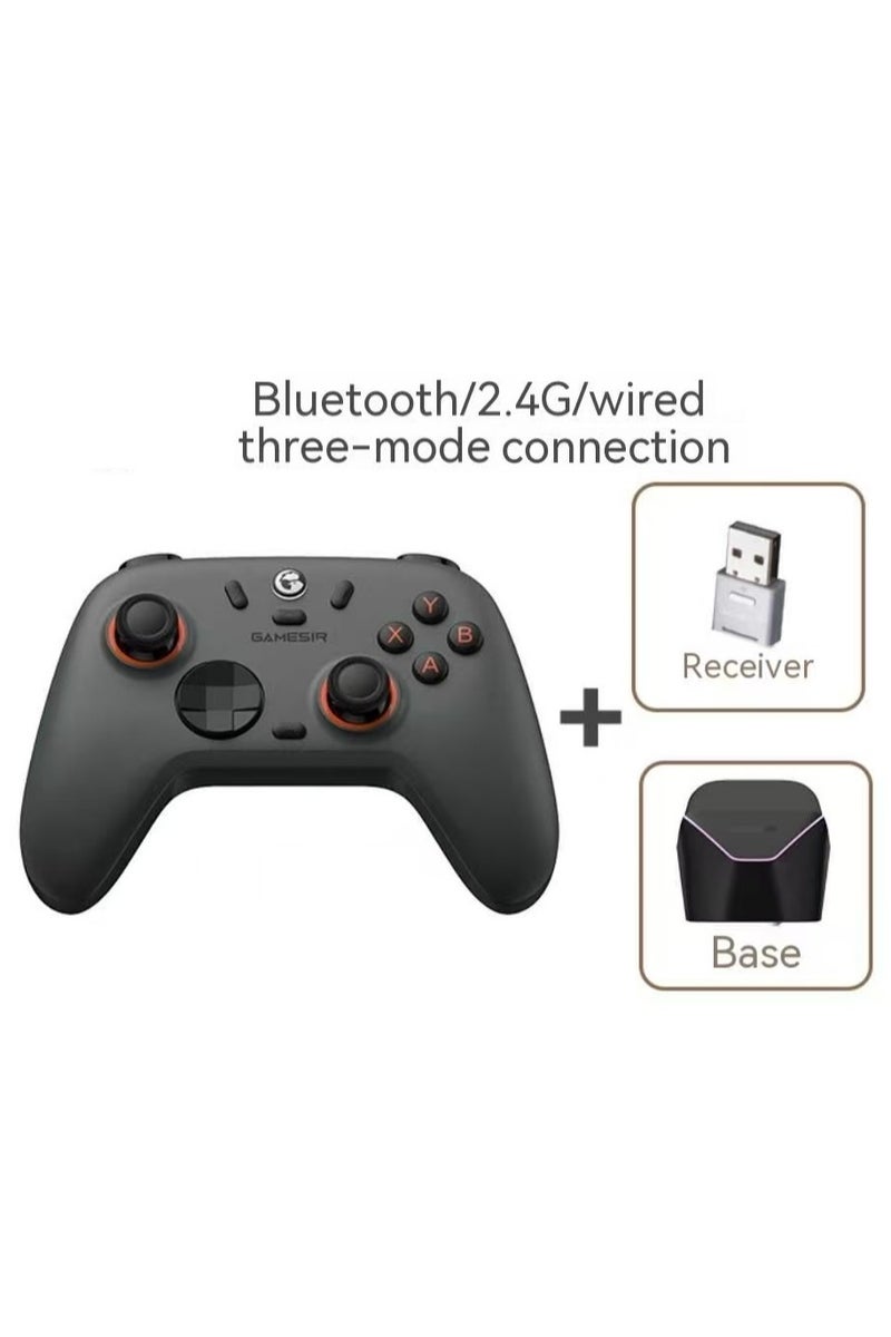 general Classic Game Controller Nova 2 Lite Multiplatform Bluetooth Gamepad 2.4G Receiver Compatible with PC/Switch/Steam/Android/iOS with Hall Effect Joysticks & Triggers, Wired 1000Hz Polling Rate Rumble Motor Two Back Button 600mAh Battery Anti-Slip Laser-Textured Grips Charging Dock - Image 2