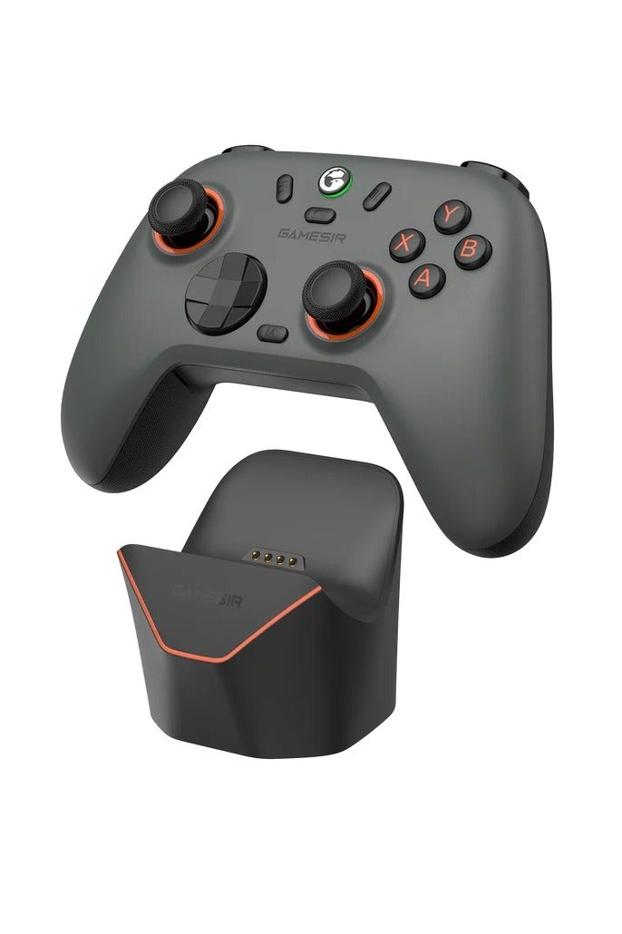 general Classic Game Controller Nova 2 Lite Multiplatform Bluetooth Gamepad 2.4G Receiver Compatible with PC/Switch/Steam/Android/iOS with Hall Effect Joysticks & Triggers, Wired 1000Hz Polling Rate Rumble Motor Two Back Button 600mAh Battery Anti-Slip Laser-Textured Grips Charging Dock - Image 3