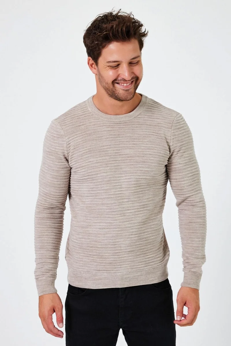 الكسندر جاردي Alexandergardi Crew Neck Regular Fit Sweater (E24-EZE-17)
