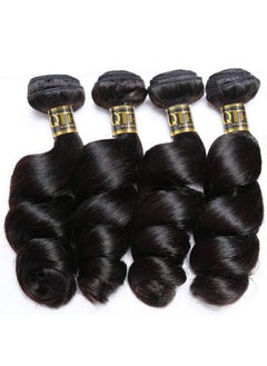 QTHAIR QTHAIR 14A Grade Brazilian Loose Wave Bundle Brazilian Human Hair Loose Wave 1 Bundle 100% Unprocessed Brazilian Virgin Human Hair Extensions for Woman (14inch, Natutal Color)  - Image 4