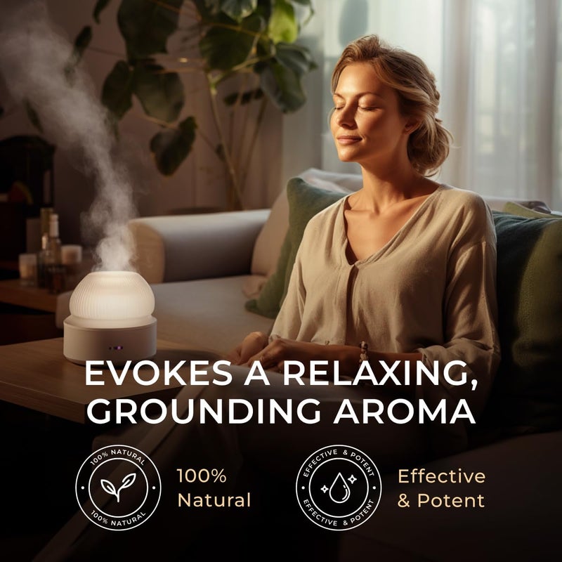 Gya Labs Australian Sandalwood Essential Oil - 0.34 Fl Oz - for Hair, Skin, Diffuser, Aromatherapy & DIY Candle Making Scent - Image 3