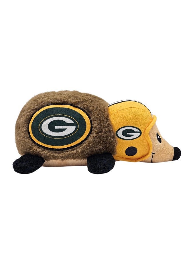 Pets First NFL Green Bay Packers Plush Hedgehog Toy for Dogs & Cats, Cool Soft Pet Toy for Fun and Interactive Play, Dog Chew Toy with Squeaker, Licensed Hot Pet Toy - Image 1
