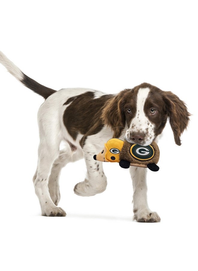 Pets First NFL Green Bay Packers Plush Hedgehog Toy for Dogs & Cats, Cool Soft Pet Toy for Fun and Interactive Play, Dog Chew Toy with Squeaker, Licensed Hot Pet Toy - Image 5