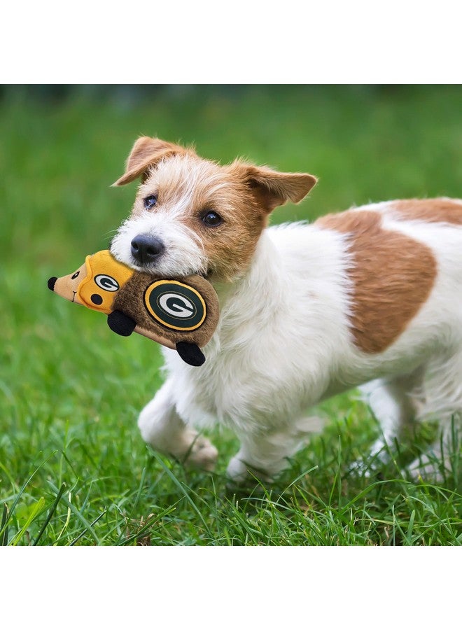 Pets First NFL Green Bay Packers Plush Hedgehog Toy for Dogs & Cats, Cool Soft Pet Toy for Fun and Interactive Play, Dog Chew Toy with Squeaker, Licensed Hot Pet Toy - Image 3