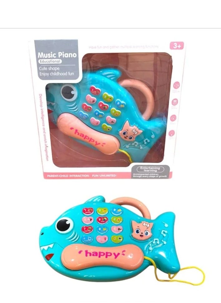 Safwa Toys Children's toy, blue fish toy from Al Safwa Toys  - Image 2