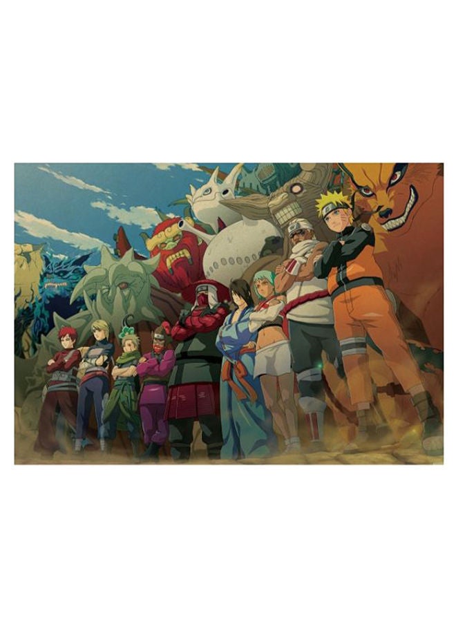 نيبمينينت ملصق جداري لشخصية شيبادن متعدد الألوان 51 x 36سم - Image 1