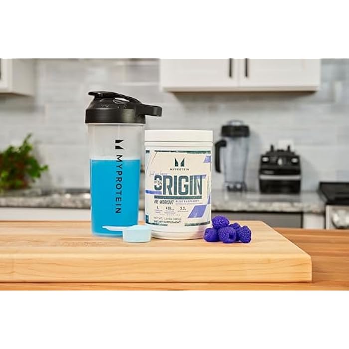 Myprotein Origin Pre-Workout Powder – Blue Raspberry, 30 Servings | 6g L-Citrulline Malate, 3.2g Beta-Alanine, 300mg of Caffeine | High-Performance Preworkout for Strength, Pump & Endurance - Image 5