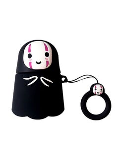 Jowhep Case Cover For AirPod Pro Cartoon Cute Silicone Cover with Keychain Fashion Funny Soft Protective Skin for Air Pods Pro Kawaii Shell Cases for AirPods Pro Faceless