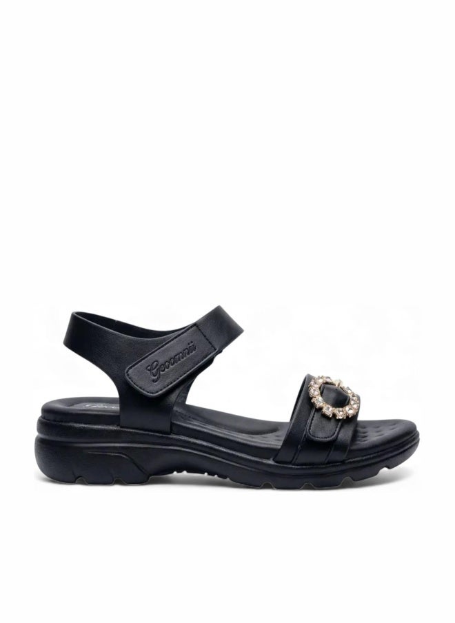 Geoomnii Women’s Sandals with Back Strap – Comfortable, Stylish & Secure Fit - Image 1