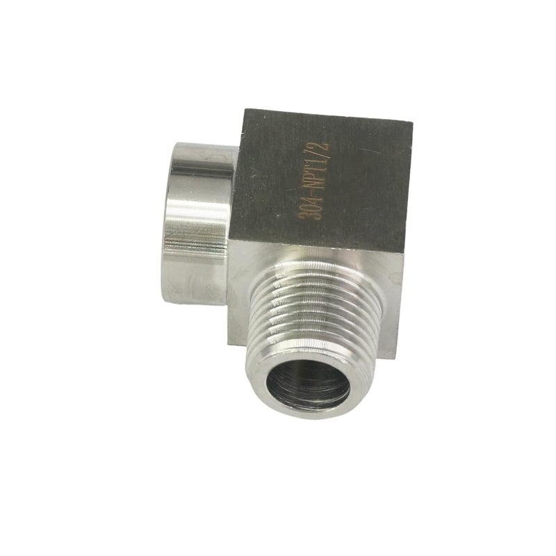 304 Stainless Steel 1 2 Inch NPT Female To Male Elbow Pipe Fitting For Water Gas Oil - Image 5