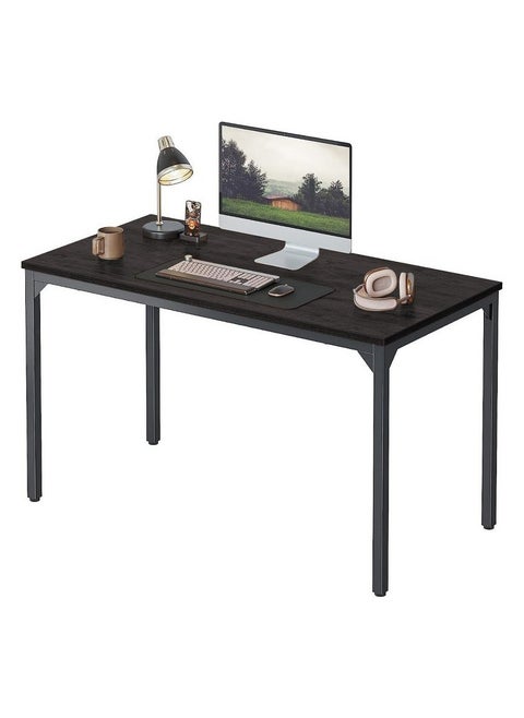 Computer Desk, Simple Style for Space-Saving Black