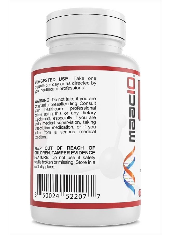 MAAC10 Formulas MAAC10 Ursolic Acid 50mg (100 Capsules) Sourced from Rosemary Extract | AMPK Activator, Supports Skeletal Muscle Mass & Endurance, Non-GMO, Gluten Free, Vegetarian  - Image 3