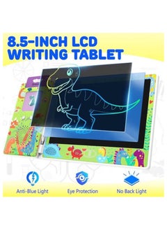 بطاقات فلاش ناطقة 2 في 1 مع تابلت كتابة LCD، العاب حسية لعلاج النطق والتوحد العاب تعليمية للاطفال  - Image 2