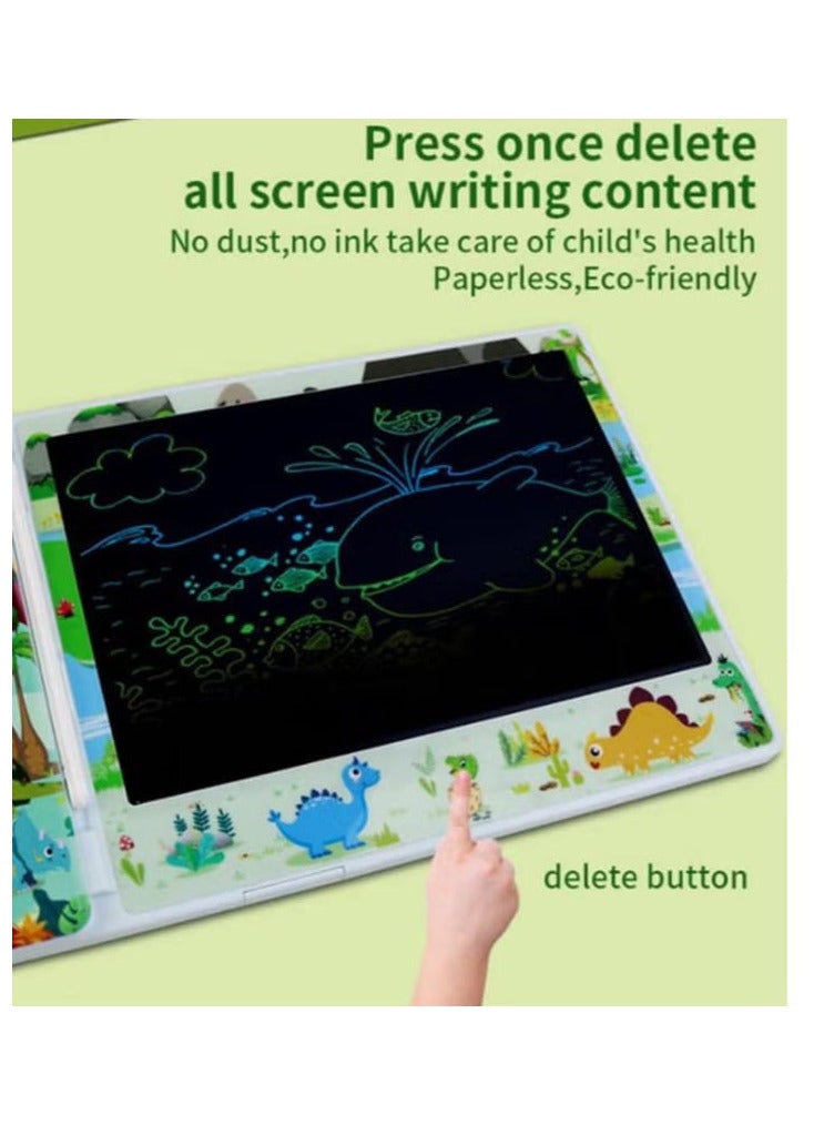 بطاقات فلاش ناطقة 2 في 1 مع تابلت كتابة LCD، العاب حسية لعلاج النطق والتوحد العاب تعليمية للاطفال - Image 4