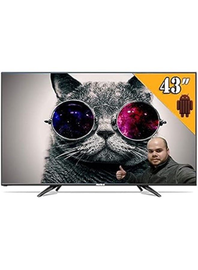 نوتيكال 43 انش ال اي دي تلفزيون ذكي اسود - DL43-1400NS