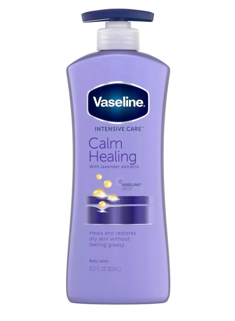 Vaseline Intensive Care Calm Healing Lotion With Lavender Extracts 600ML - Image 1