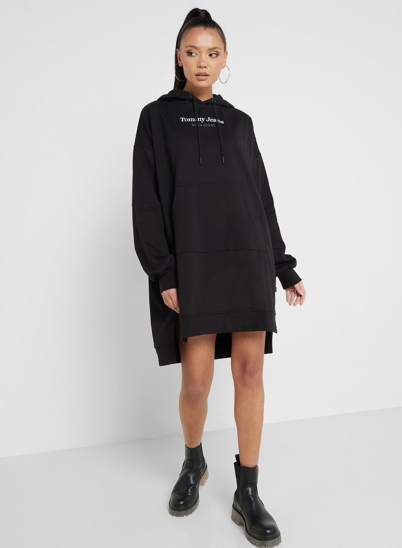 TOMMY JEANS Hooded Sweatshirt Dress  - Image 4