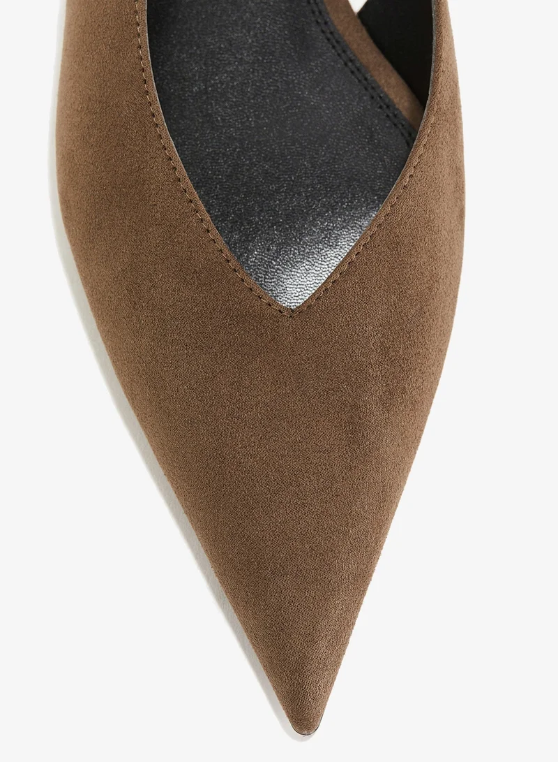 H&M  Pointed slingbacks for Women | Best Price UAE