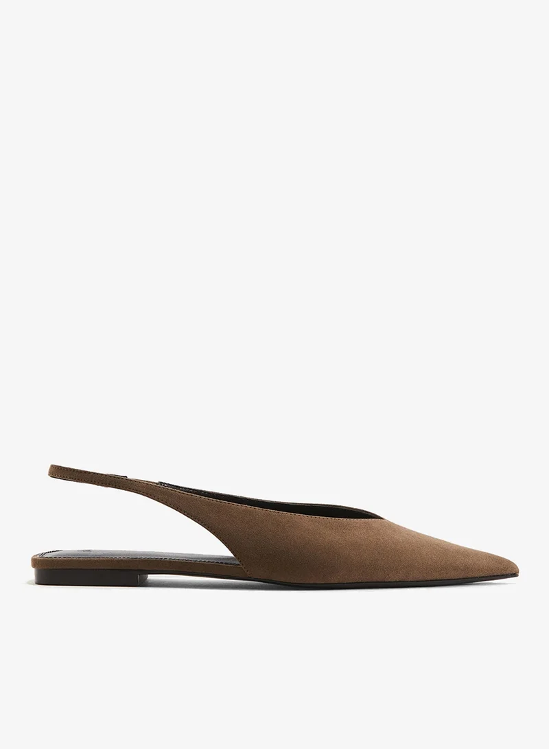 H&M Pointed slingbacks
