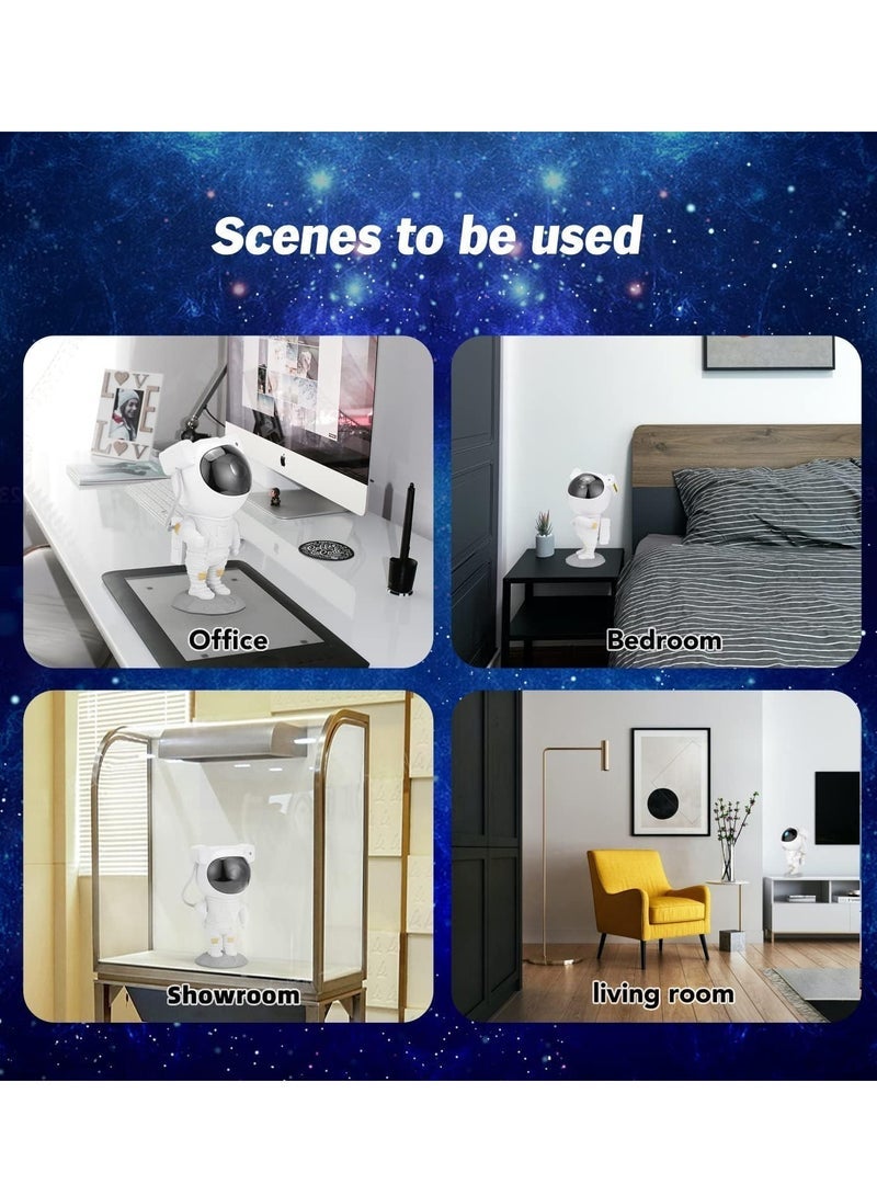 Star Projector Night Lights,Kids Room Decor Aesthetic,Tiktok Nebula Galaxy Projector,Remote Control and 360°Rotation Magnetic Head,Lights for Bedroom,Gaming Room Decor Glossy Finish - Image 2