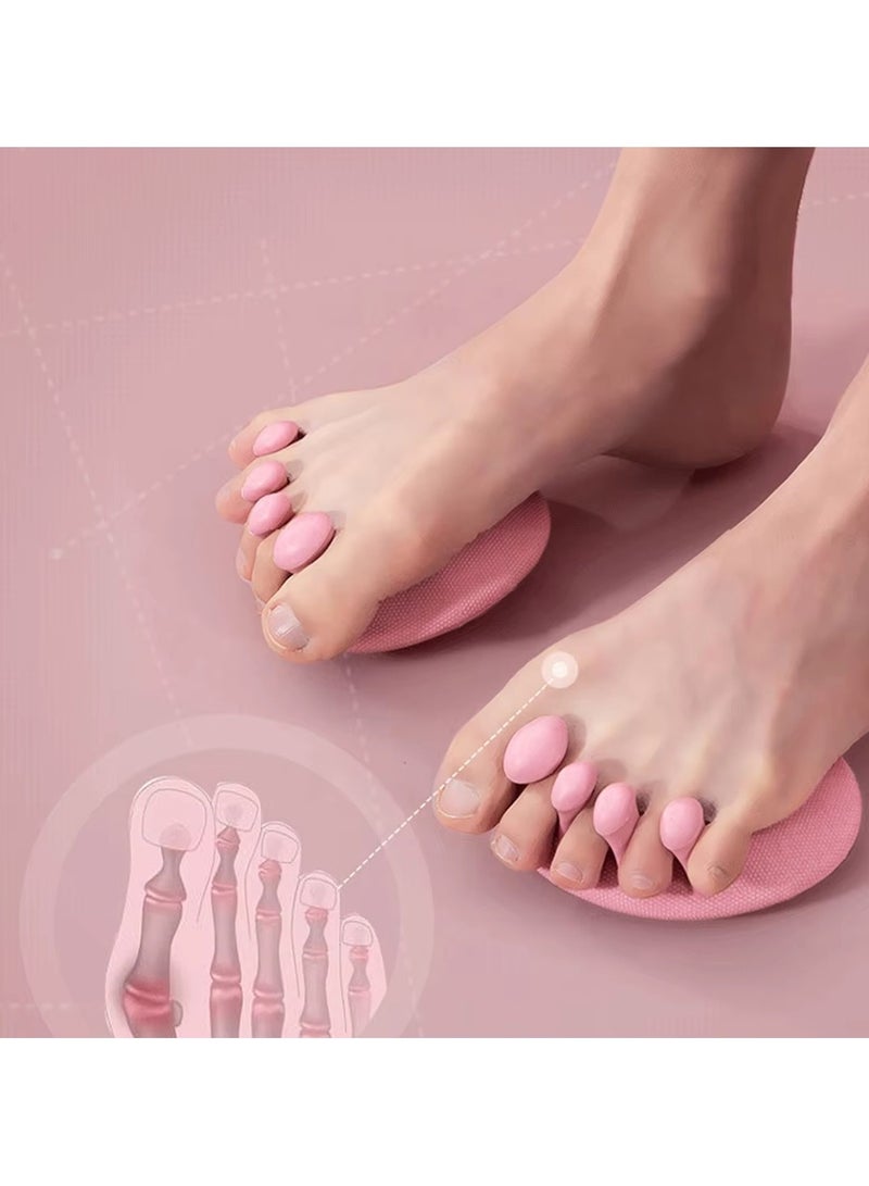 Generic 2Pcs Arch Foot Trainer Fitness Leg Toes Plantar Function Exerciser Thumb Valgus Corrector Toe Splints Buttocks Arch Trainer  - Image 1
