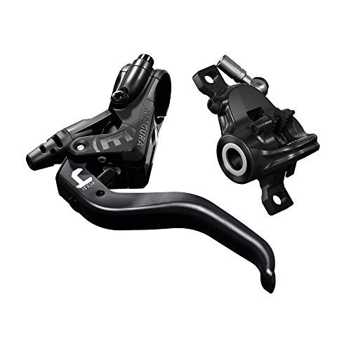 Magura ماجورا 2700476 MT4 ذراع فرامل ألمنيوم خفيف الوزن باثنين من الأصابع، يمكن استخدامه لليسار/اليمين، طول الكابل 2.2 مم، فرامل مفردة، يشمل الملحقات (قطعة واحدة VE) دراجة هوائية، أسود، مقاس واحد - Image 1
