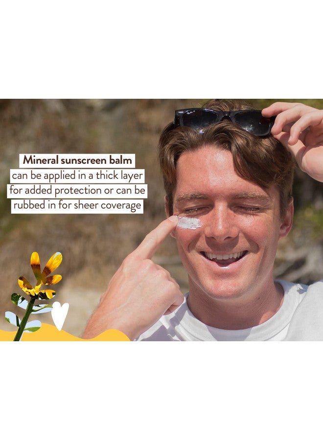 Babo Botanicals Swim & Sport Mineral Sunscreen Balm Spf50 Natural Zinc Oxide For Face & Body For All Ages Dermatologist Tested Crueltyfree Fragrancefree Water Resistant - Image 5