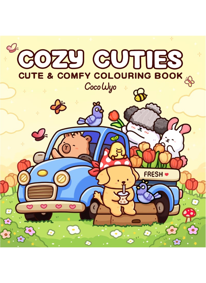 Cozy Cuties Cute & Cozy Colouring Book 