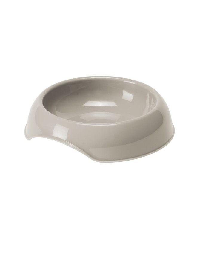 MODERNA Gusto Premium Quality Plastic Feeding Bowl For Pets Grey
