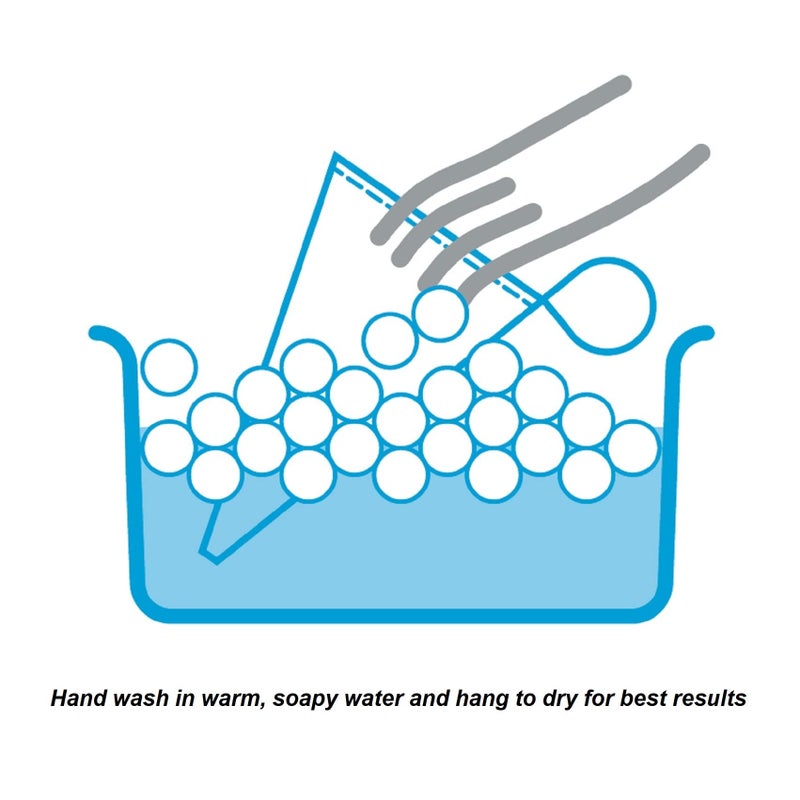 Ateco Plastic Coated Canvas Decorating Bag, 21-Inch, Reusable, Made in USA, White - Image 2