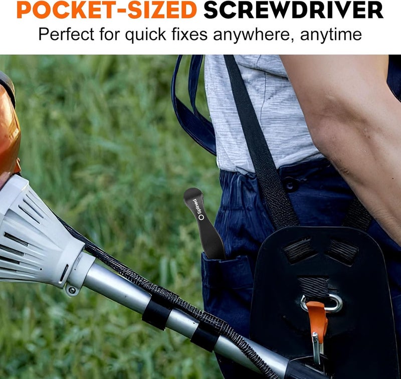 Hipa Carburetor Adjustment Tool Screwdriver 530035560 for 2 Cycle Poulan Homelite STHIL Husqvarna Echo Chainsaw Trimmer Lawn Mower Edger Husqvarna Adjustment Tool - Image 4