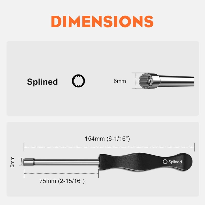 Hipa Carburetor Adjustment Tool Screwdriver 530035560 for 2 Cycle Poulan Homelite STHIL Husqvarna Echo Chainsaw Trimmer Lawn Mower Edger Husqvarna Adjustment Tool - Image 5