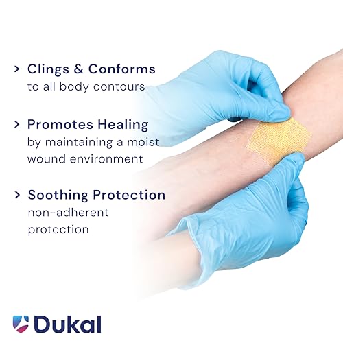 Dukal 214 Xeroform Petrolatum Gauze, Sterile, 2" W x 2" L 25 Count (Pack of 1) - Image 3