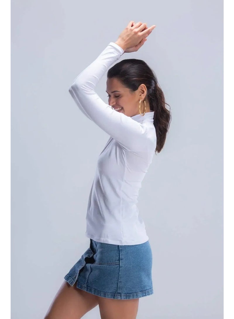 Carina High Coal Neck Long Sleeves (Cookies) - Image 2