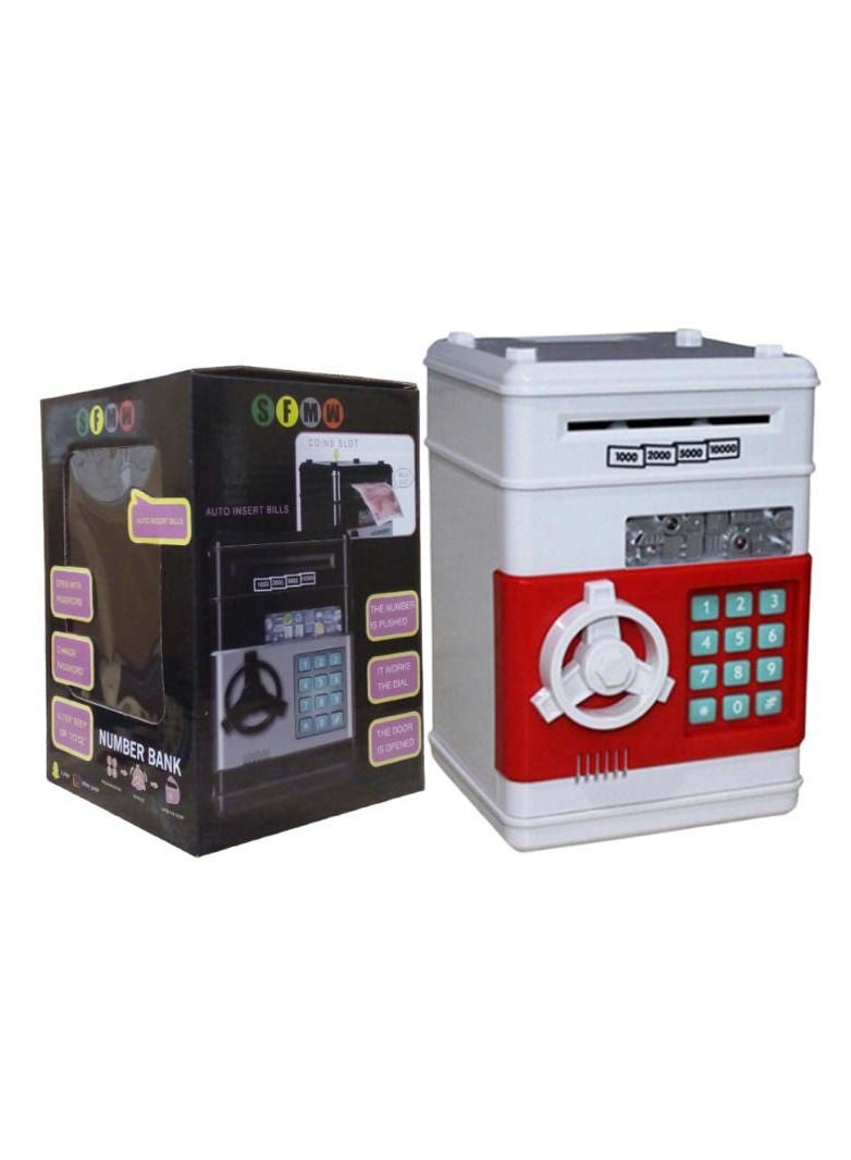 إس أف إم دبليو حصالة إلكترونية لحفظ النقود المعدنية مصنوعة بجودة ممتازة - Image 2