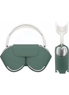 Headphone Case Smart Case Compatible For Airpods Max 1 2 Sleep Mode Compatible Anti Scratch And Anti Dust Portable Carry Travel Case Compatible For Airpod Max Green