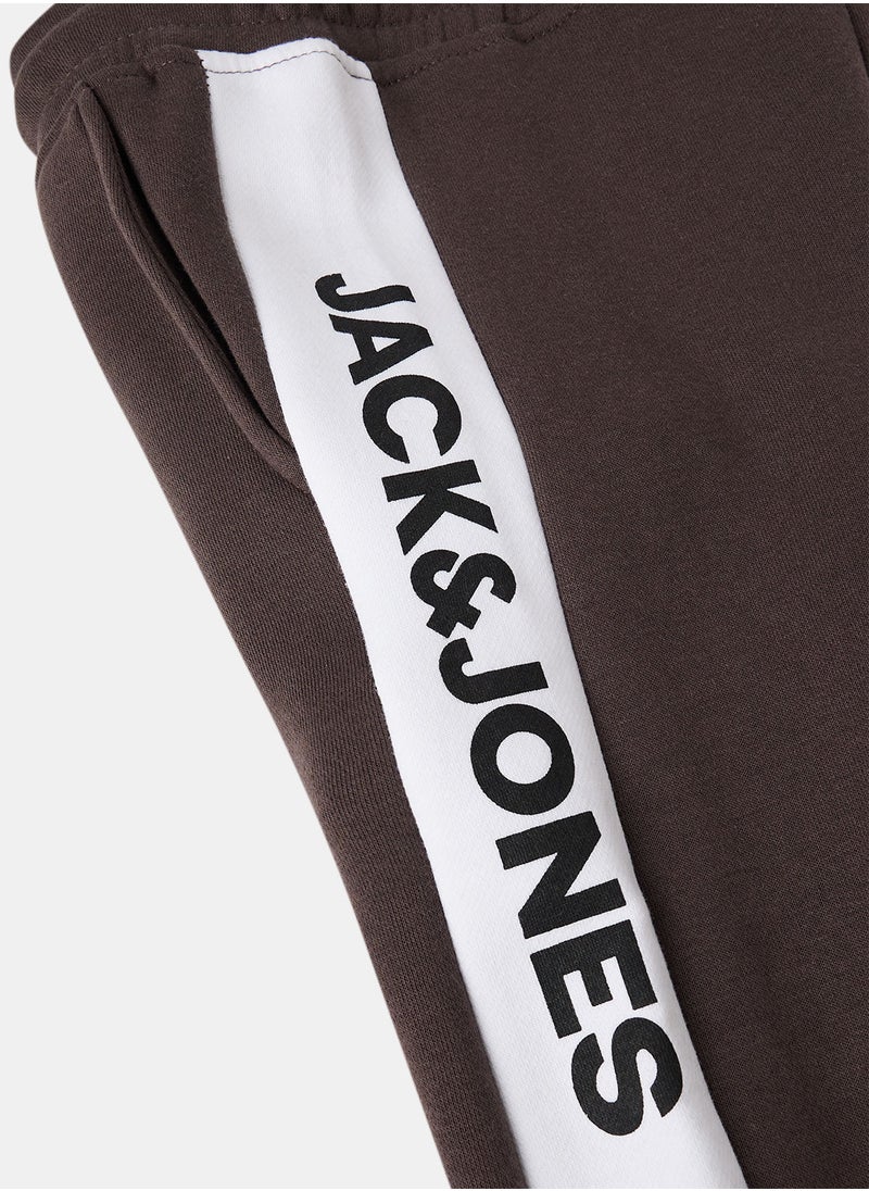 JACK & JONES - Boys Contrast Panel Sweatpants - Image 1